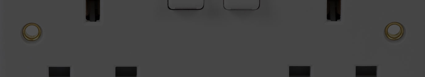 White Plastic Sockets