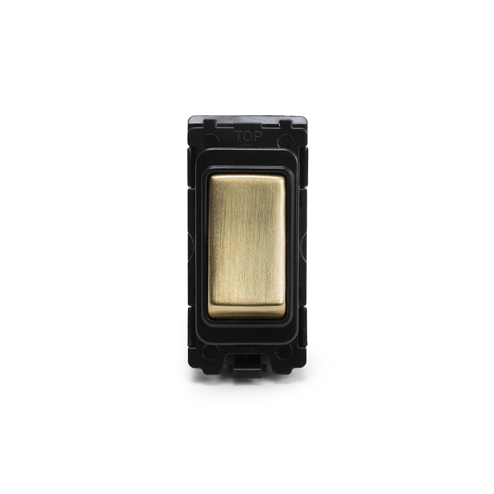 Brushed Brass Grid Modules