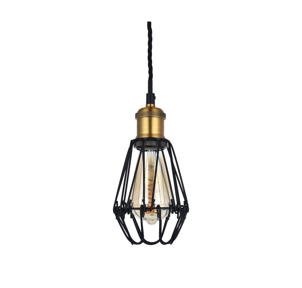 Caged Pendant Lights