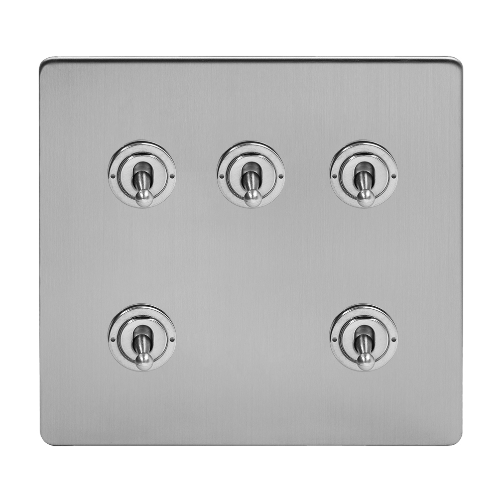 5 Gang Toggle Light Switches