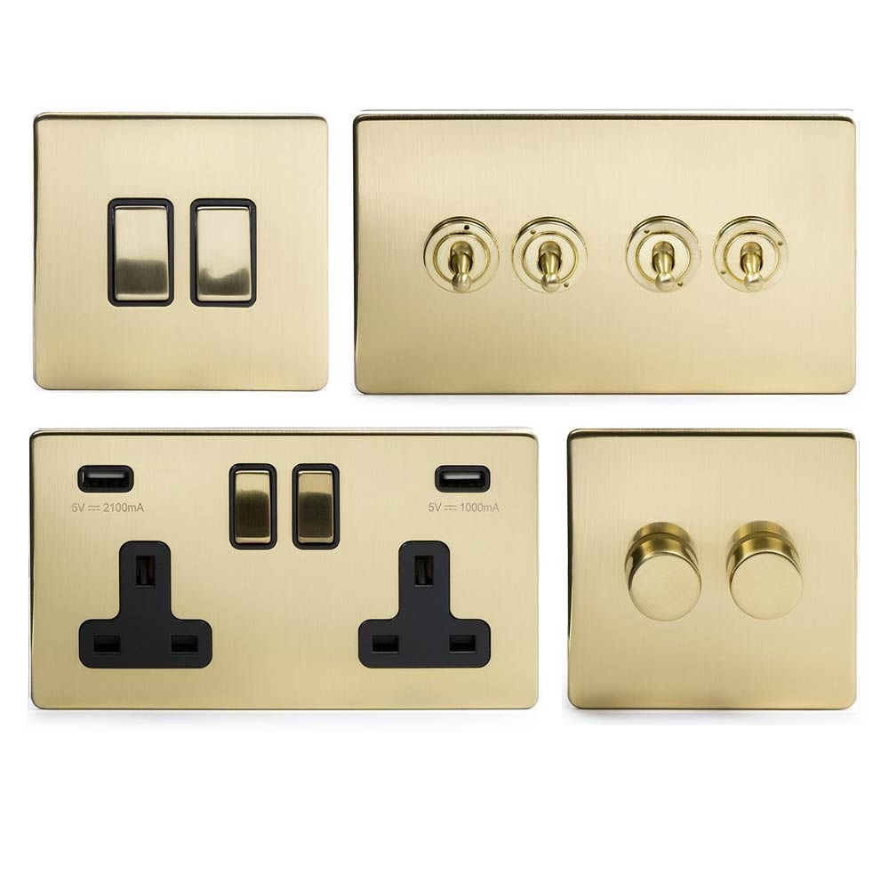 Brushed Brass