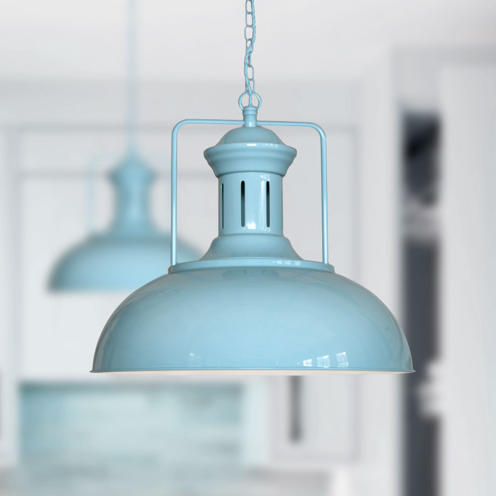 Duck Egg Blue Lights