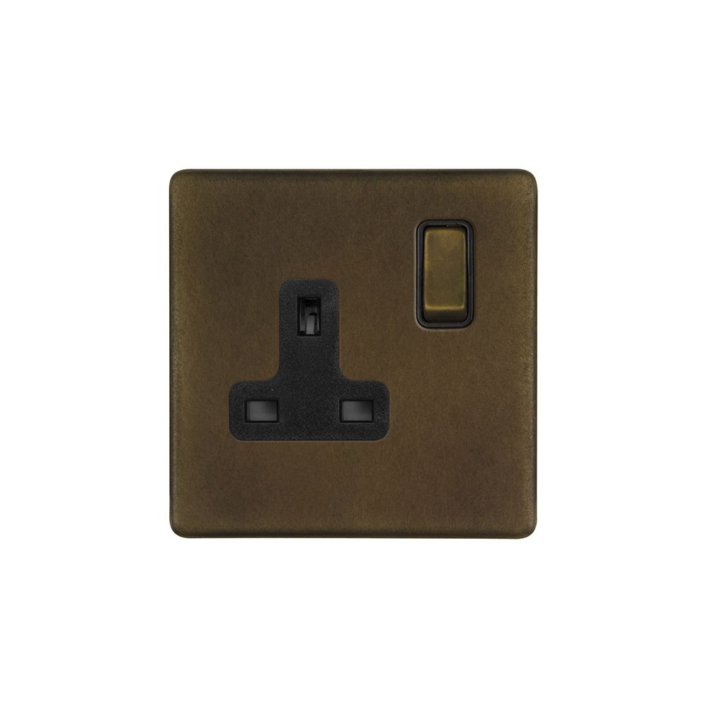 Vintage Brass Traditional Plate