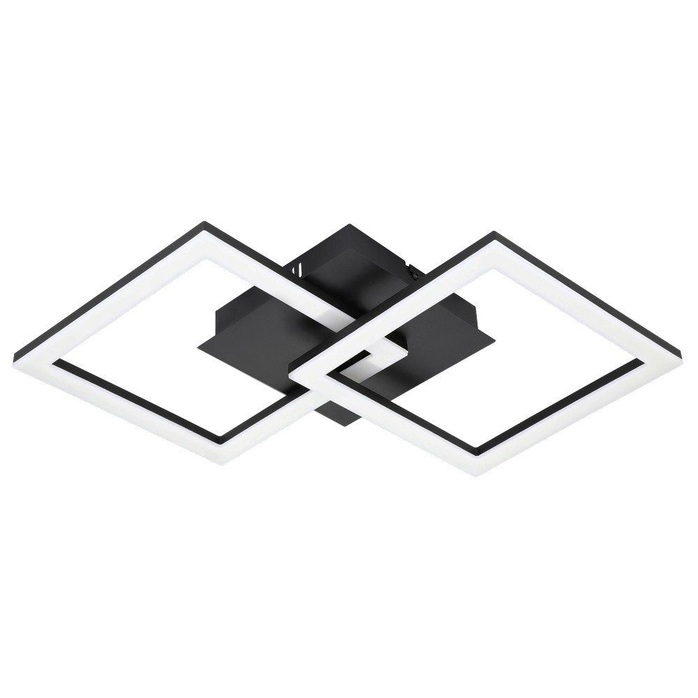 Eglo Unisex Black Parandayz Steel Smart Control Colour Changing Ceiling Light - Image 8