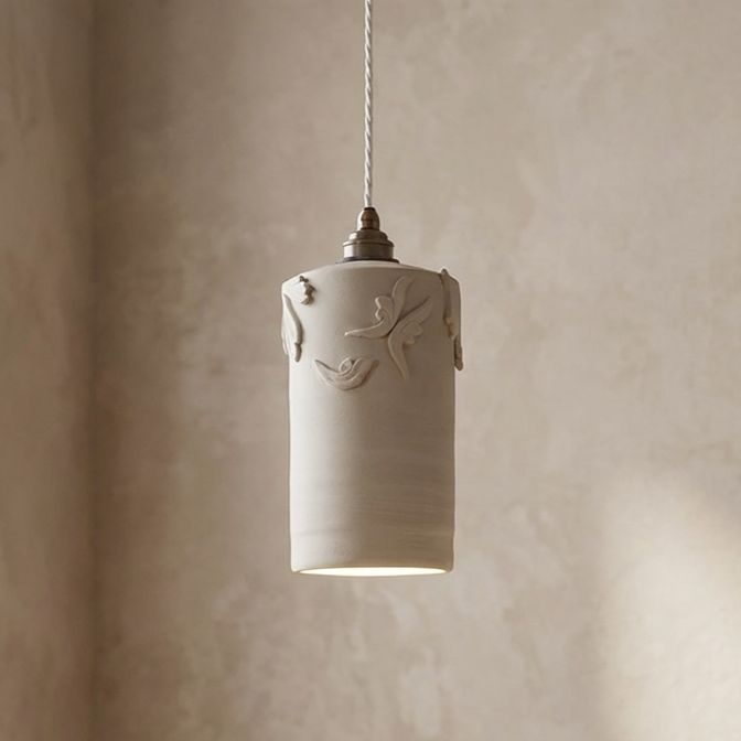 Acanthus Crown Pendant  - Clay  - The Soho Lighting Company