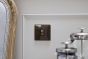 Soho Lighting Antique Brass 1 Gang Light Switch 2 Way 10A Black Insert