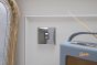 Soho Lighting Polished Chrome 1 Gang Intermediate Switch Black Ins 10A Screwless