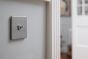 Soho Lighting Brushed Chrome 1 Gang 2 Way Toggle Switch Screwless