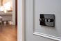 Soho Lighting Black Nickel 4 Gang 2 Way Trailing Edge Dimmer Switch Screwless 100W LED (150w Halogen/Incandescent)