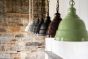 Squid Ink Navy Blue Cage Landing Pendant Light - Ganton - Soho Lighting