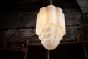 Soho Lighting Glasshouse Polished Brass Opal Art Deco Schoolhouse Hallway Pendant Light