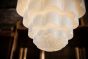 Soho Lighting Glasshouse Polished Brass Opal Art Deco Schoolhouse Hallway Pendant Light