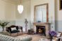 Soho Lighting Glasshouse Polished Brass Opal Art Deco Schoolhouse Hallway Pendant Light