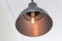 Compton Blackened Chrome Bell Hallway Pendant Light - Soho Lighting