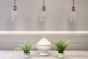 Henley Cylinde Ribbed Glass Pendant Light