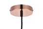 Cambridge Rose Gold Metal Mesh Kitchen Island Pendant Light - Soho Lighting
