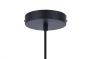 Matt Black Industrial Dining Room Pendant Light - Large Argyll - Soho Lighting