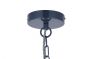 Portland Bedroom and Hallway Pendant Light Squid Ink Navy Blue - Soho Lighting