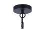 Matt Black Vintage Pendant Light - Oxford - Soho Lighting