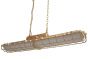 Soho Lighting Warwick Brass Large Statement Industrial Strip Light 