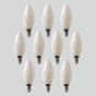 10 Pack - 4w E14 SES Opal Candle LED Bulb 4100K Horizon Daylight Dimmable High CRI