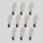 10 Pack - 8w B22 Opal GLS LED Light Bulb 4100K Horizon Daylight Dimmable