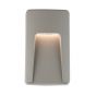 Saxby Severus Grey CCT vertical indirect IP65 2.8W Exterior Wall Light