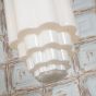 Soho Lighting Glasshouse Nickel Opal Art Deco Schoolhouse Hallway Pendant Light