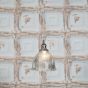 Soho Lighting D'Arblay Nickel Scalloped Prismatic Glass Dome French Style Stairwell Pendant Light