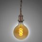 Soho Lighting Antique Copper Decorative Bulb Holder with Chain