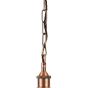 Soho Lighting Antique Copper Decorative Bulb Holder with Chain