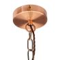 Soho Lighting Antique Copper Decorative Bulb Holder with Chain