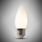 4w E27 ES 3000K Opal Dimmable LED Candle Bulb
