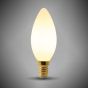 Soho Lighting E14 SES Opal Candle LED Bulb 4w 3000K Warm White High CRI Dimmable