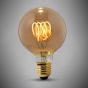 E27 ES Vintage Edison G80 LED Light Bulb 4W 1800K T-Spiral Filament High CRI Dimmable