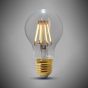 Soho Lighting E27 ES Clear GLS LED Light Bulb 8w 3000K High CRI Dimmable
