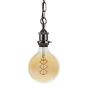 Black Nickel Exposed Bulb Pendant Bulb Holder