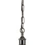 Soho Lighting Black Nickel Decorative Bulb Holder with Chain