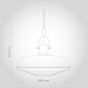 Leaden Grey Cage Industrial Kitchen Island Pendant Light - Brewer Cage - Soho Lighting