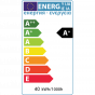 5 Pack - 8w B22 Opal GLS LED Light Bulb 4100K Horizon Daylight Dimmable