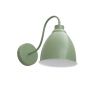 Satin Chalk Mint Green Vintage Wall Light - Oxford - Soho Lighting