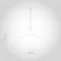 Cambridge Antique Bronze Dome Kitchen Island Pendant Light - Soho Lighting