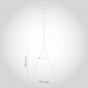 Romilly Tapered Clear Glass Pendant Light - Soho Lighting