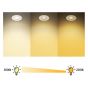 Soho Lighting Navy Blue CCT Dim To Warm LED Downlight Fire Rated IP65