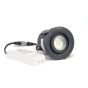 Anthracite 4K Cool White Tiltable LED Downlights, Fire Rated, IP44, High CRI, Dimmable