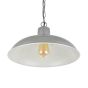 Portland Bedroom and Hallway Pendant Light French Grey - Soho Lighting