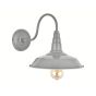 French Grey Industrial Wall Light - Argyll - Soho Lighting