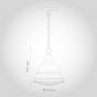 Squid Ink Navy Blue Cage Landing Pendant Light - Ganton - Soho Lighting