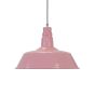 Dusty Pink Industrial Pendant Light