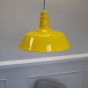 Ochre Industrial Pendant Light - Argyll - Soho Lighting